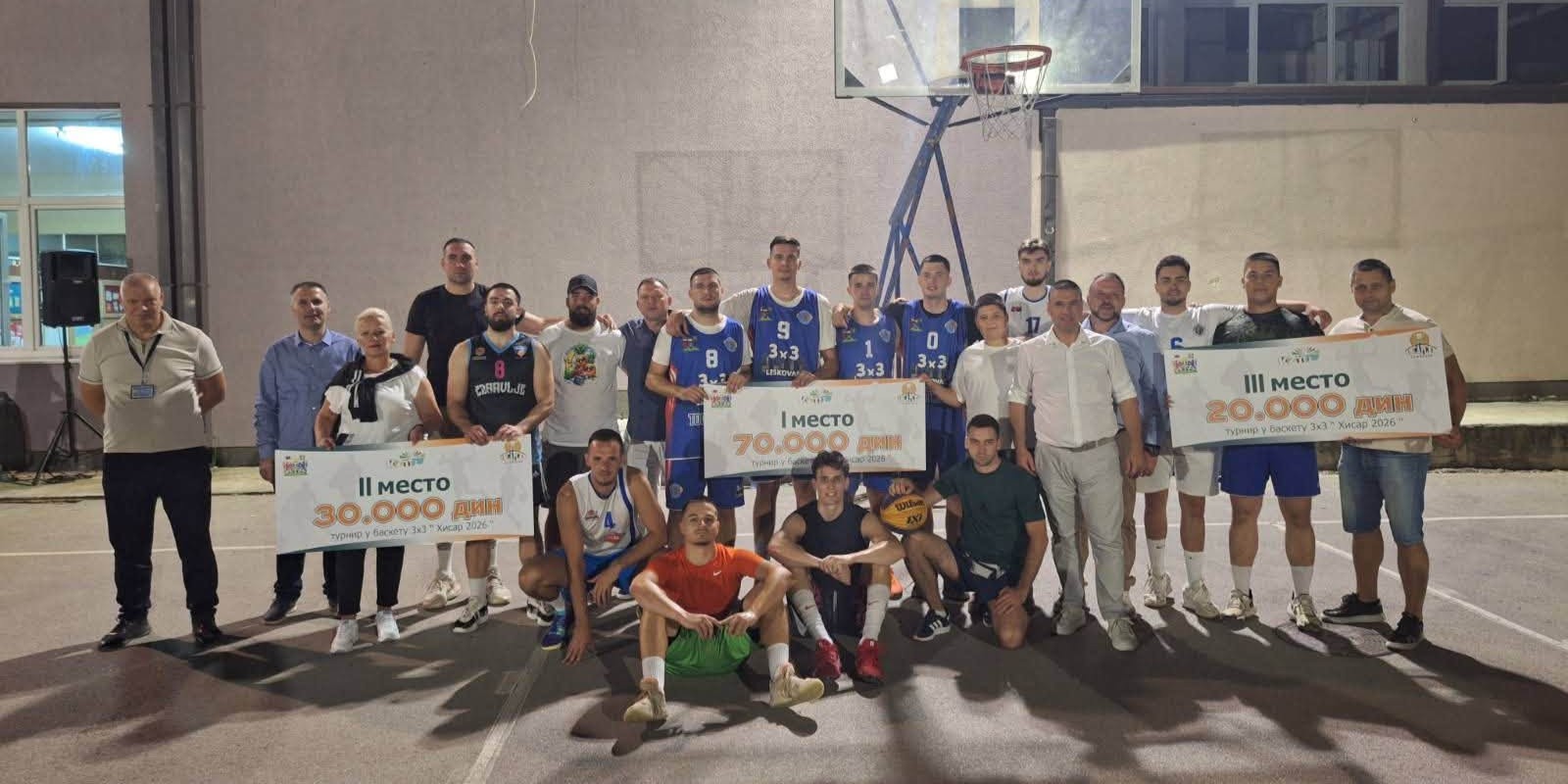 Završen basket turnir 3×3 HISAR 2026.